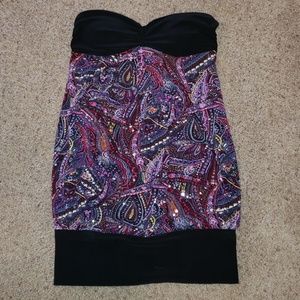 Body Central strapless top Size medium